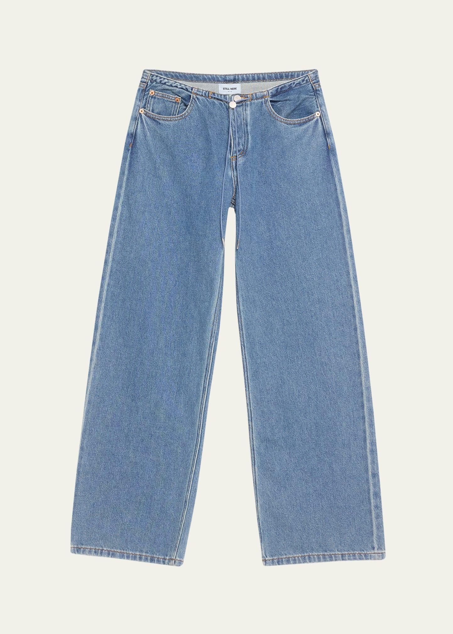 cool relaxed low-rise jeans