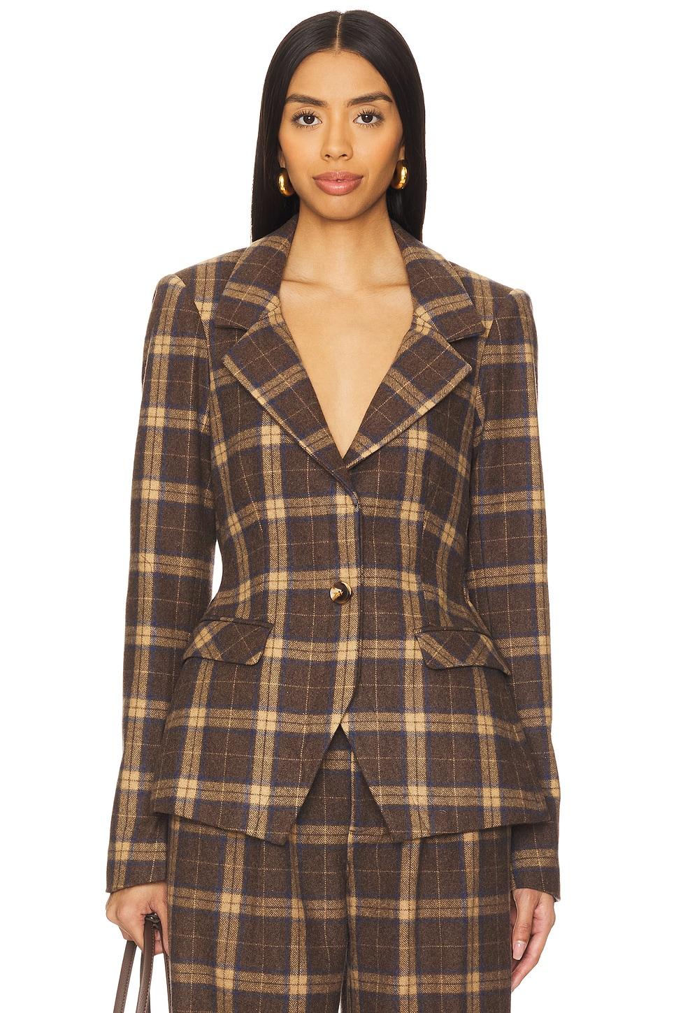 cooper tartan blazer