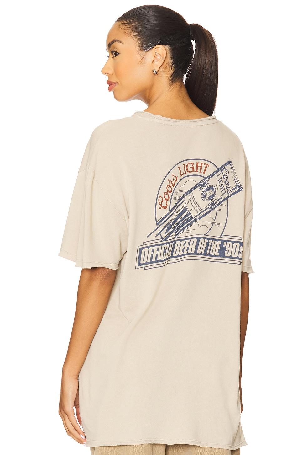 coors light beer of the 90s fleece tee