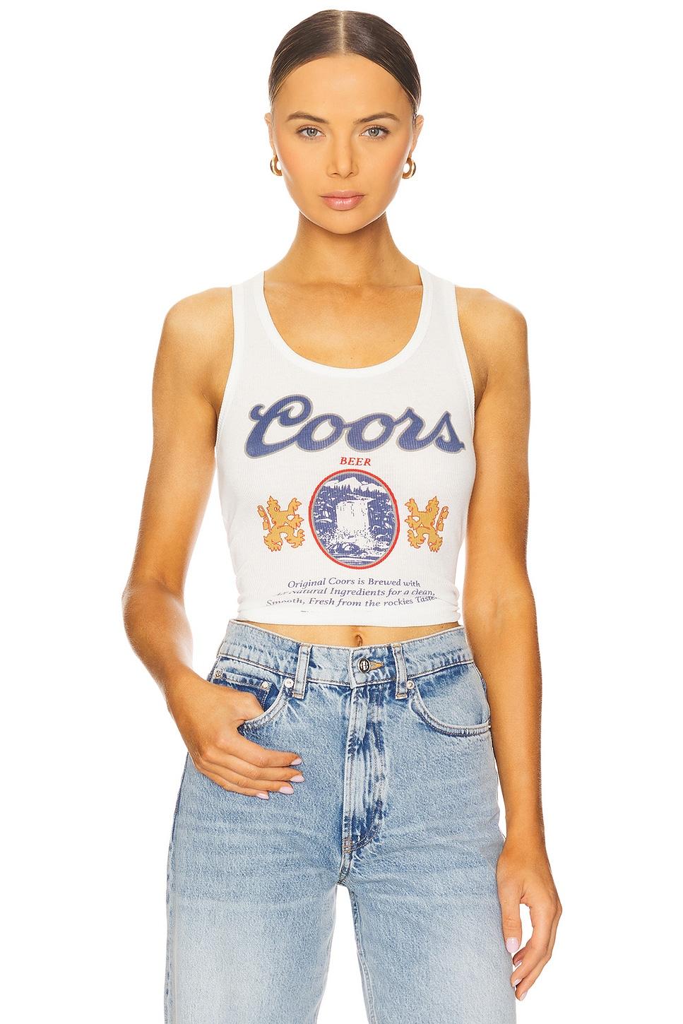 coors original 40z rib tank top