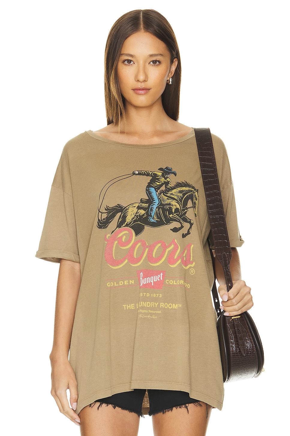 coors roper oversized tee