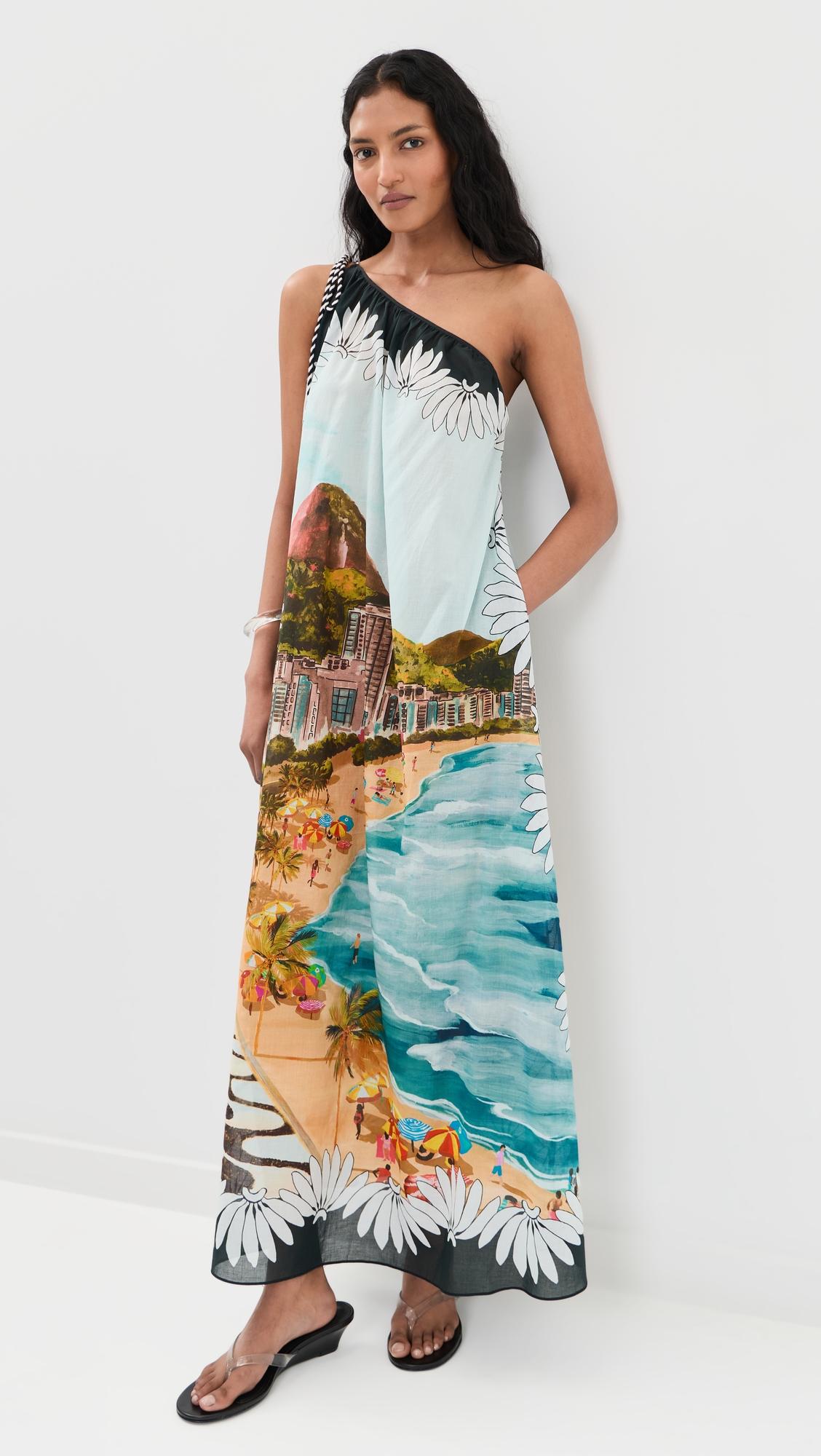 copacabana beach maxi dress