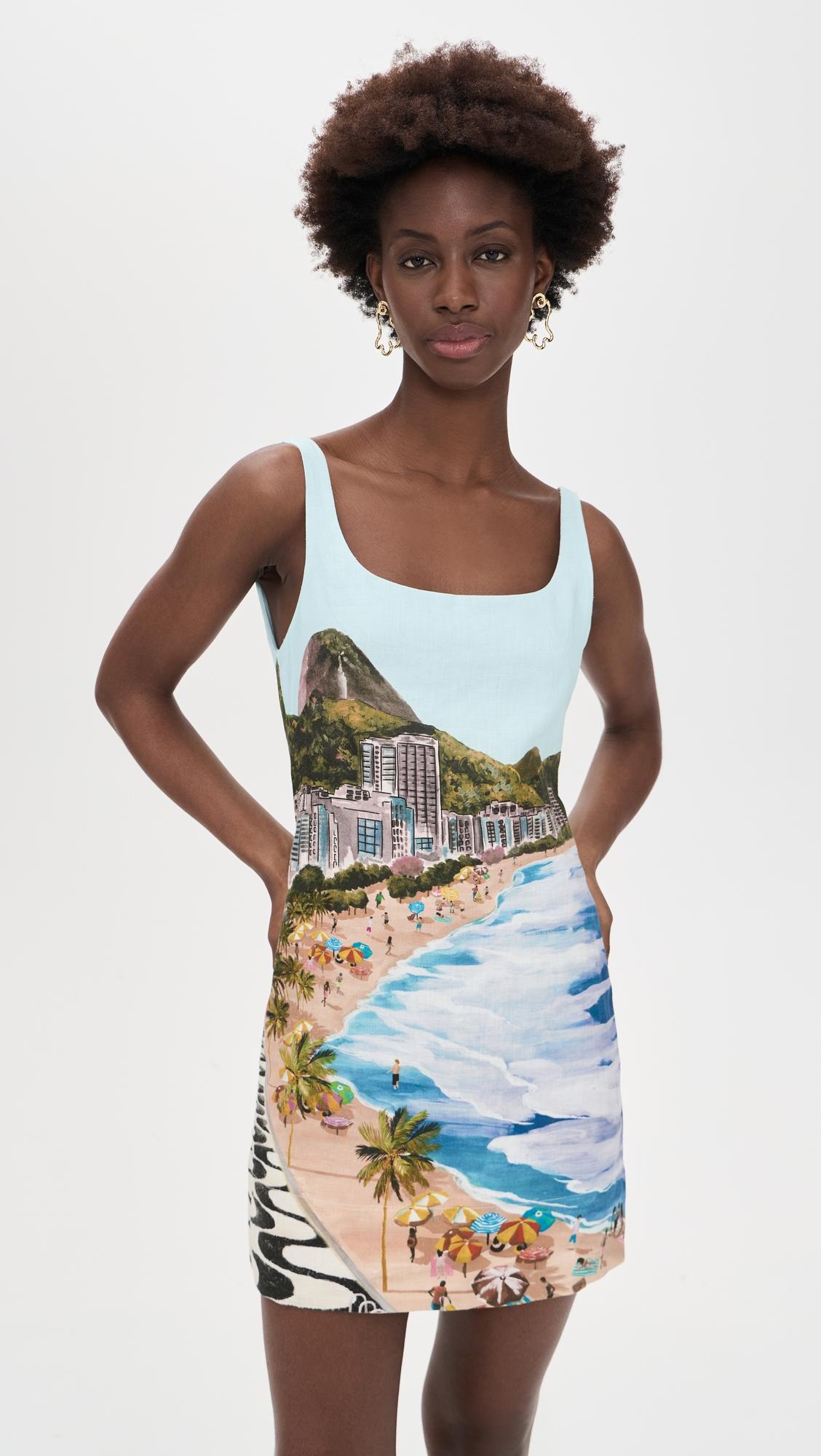 copacabana beach mini dress