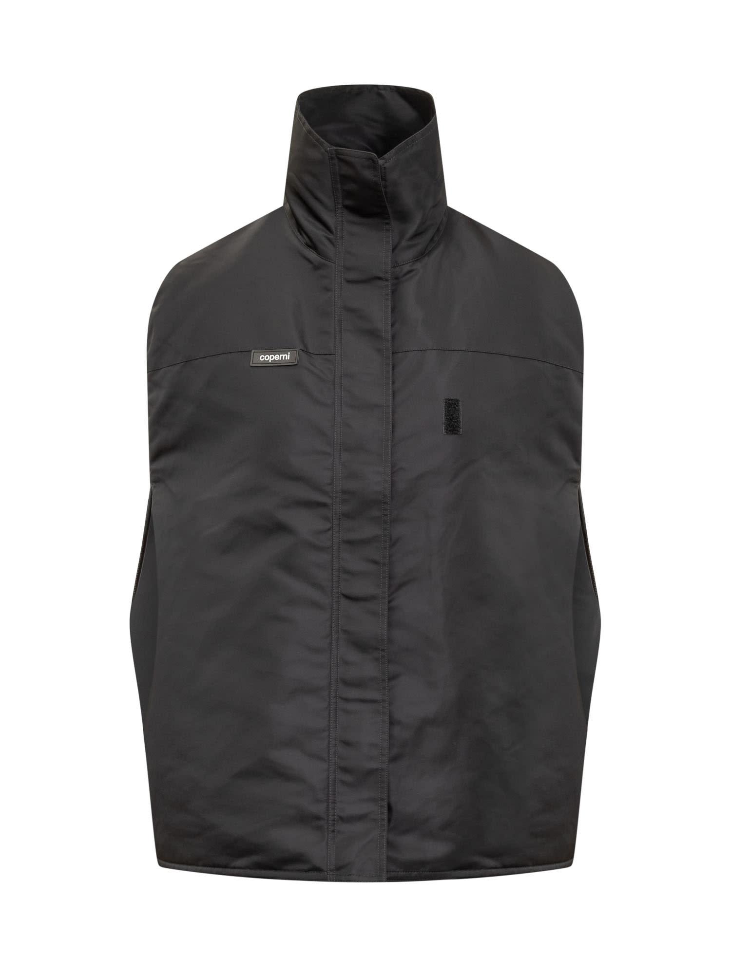 coperni bomber cape jacket