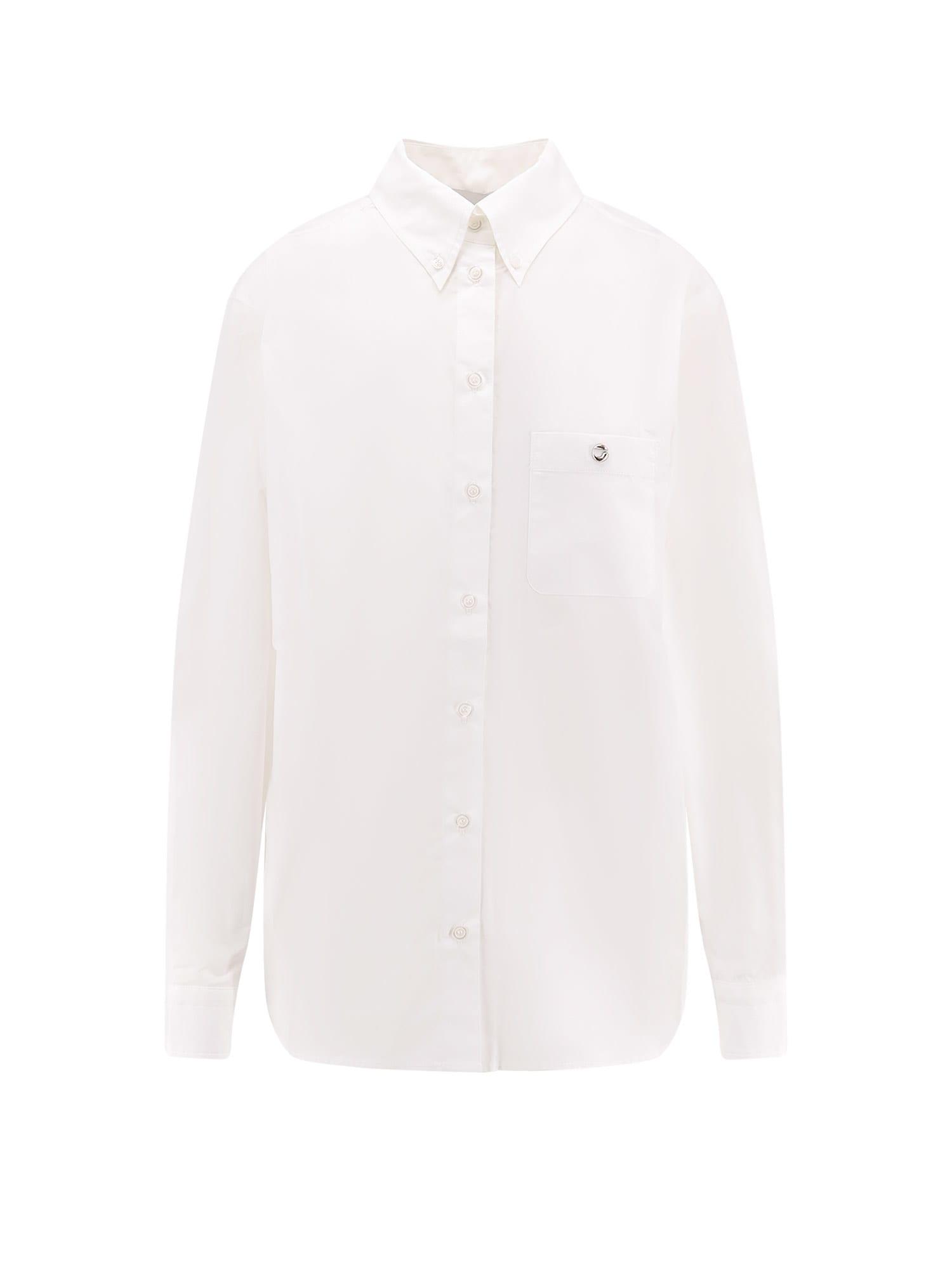 coperni boyfriend popeline cotton shirt