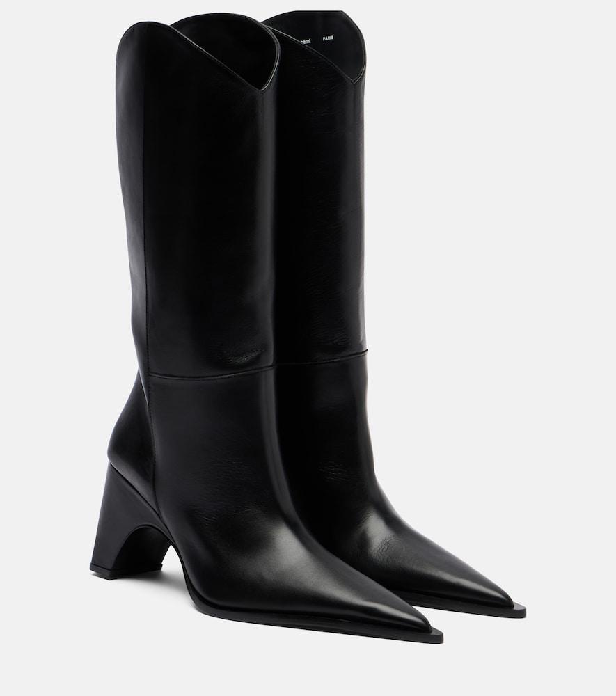 coperni bridge leather cowboy boots