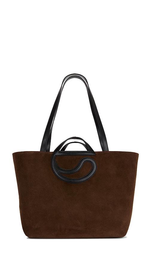 coperni c handle tote in brown.