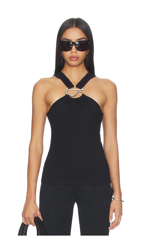 coperni c logo crossed top in black.