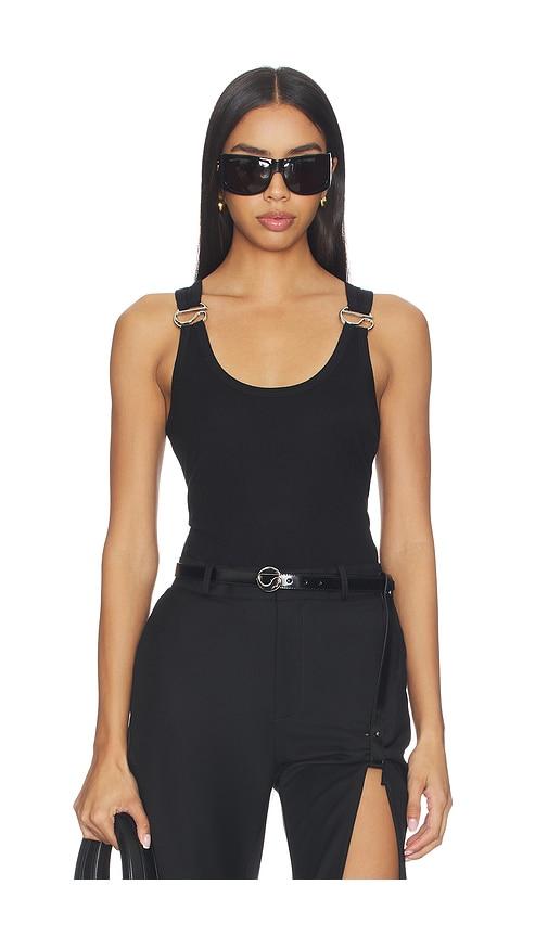 coperni c logo tank top in black.