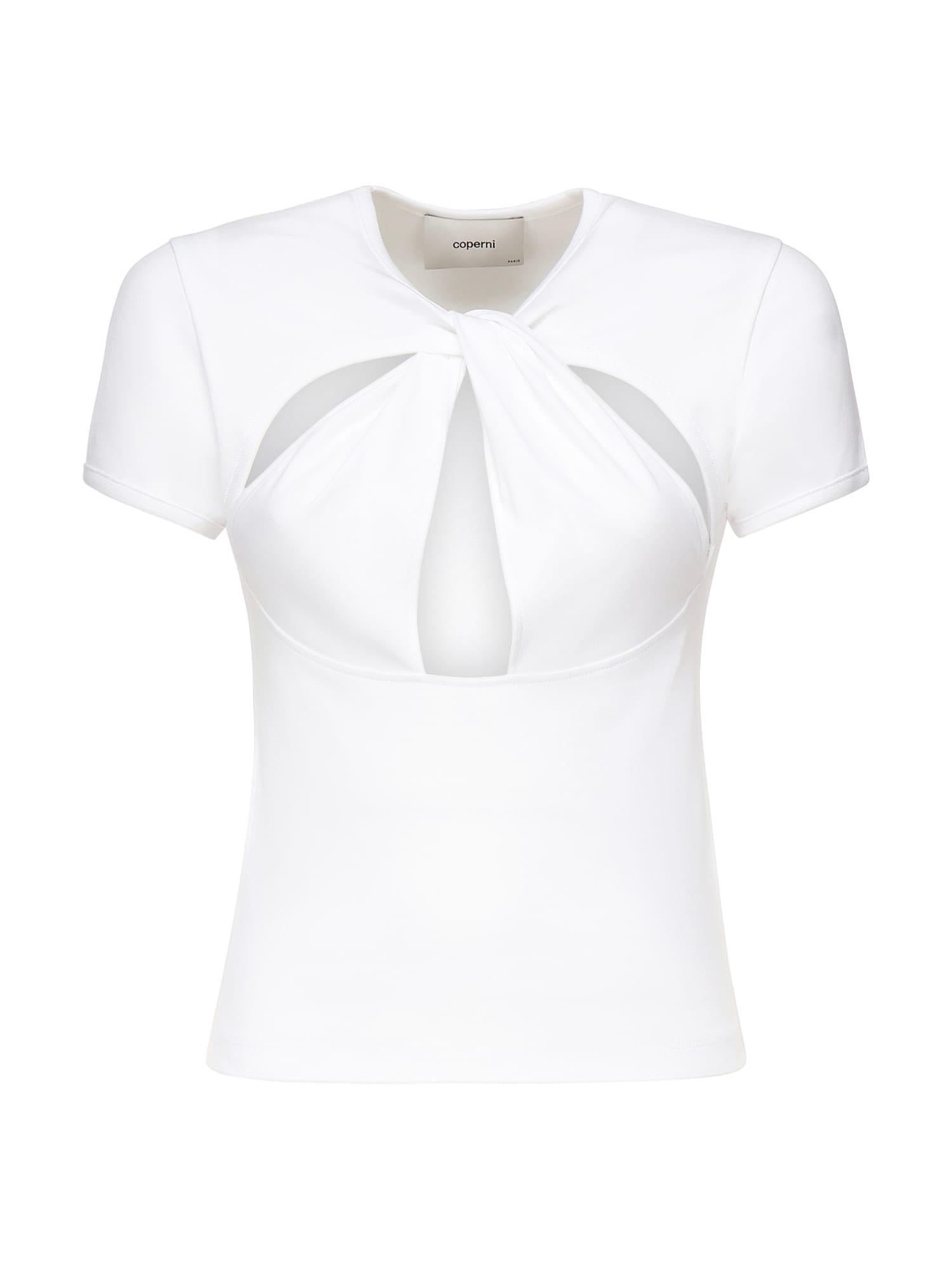coperni cut-out t-shirt