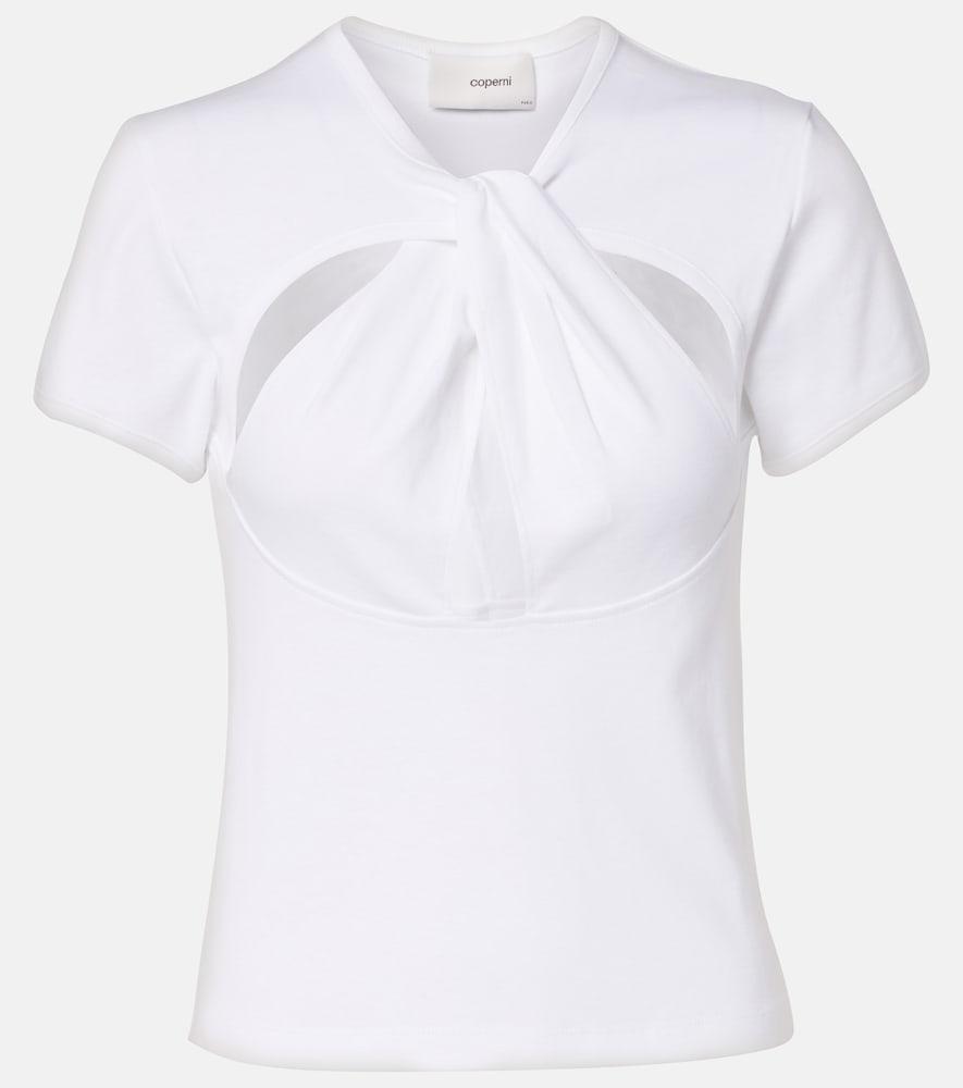 coperni cutout cotton t