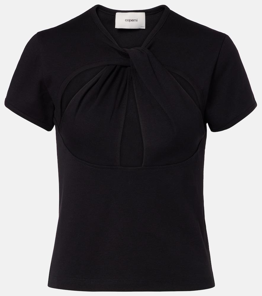 coperni cutout cotton t