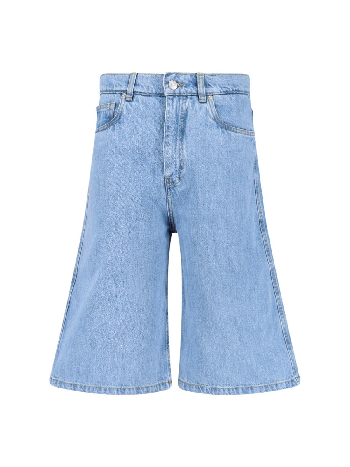 coperni denim shorts