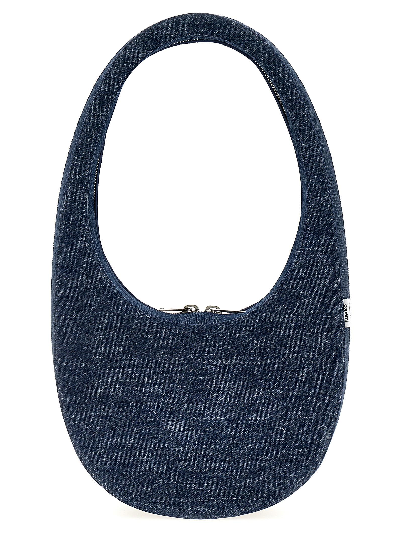 coperni denim swipe bag handbag