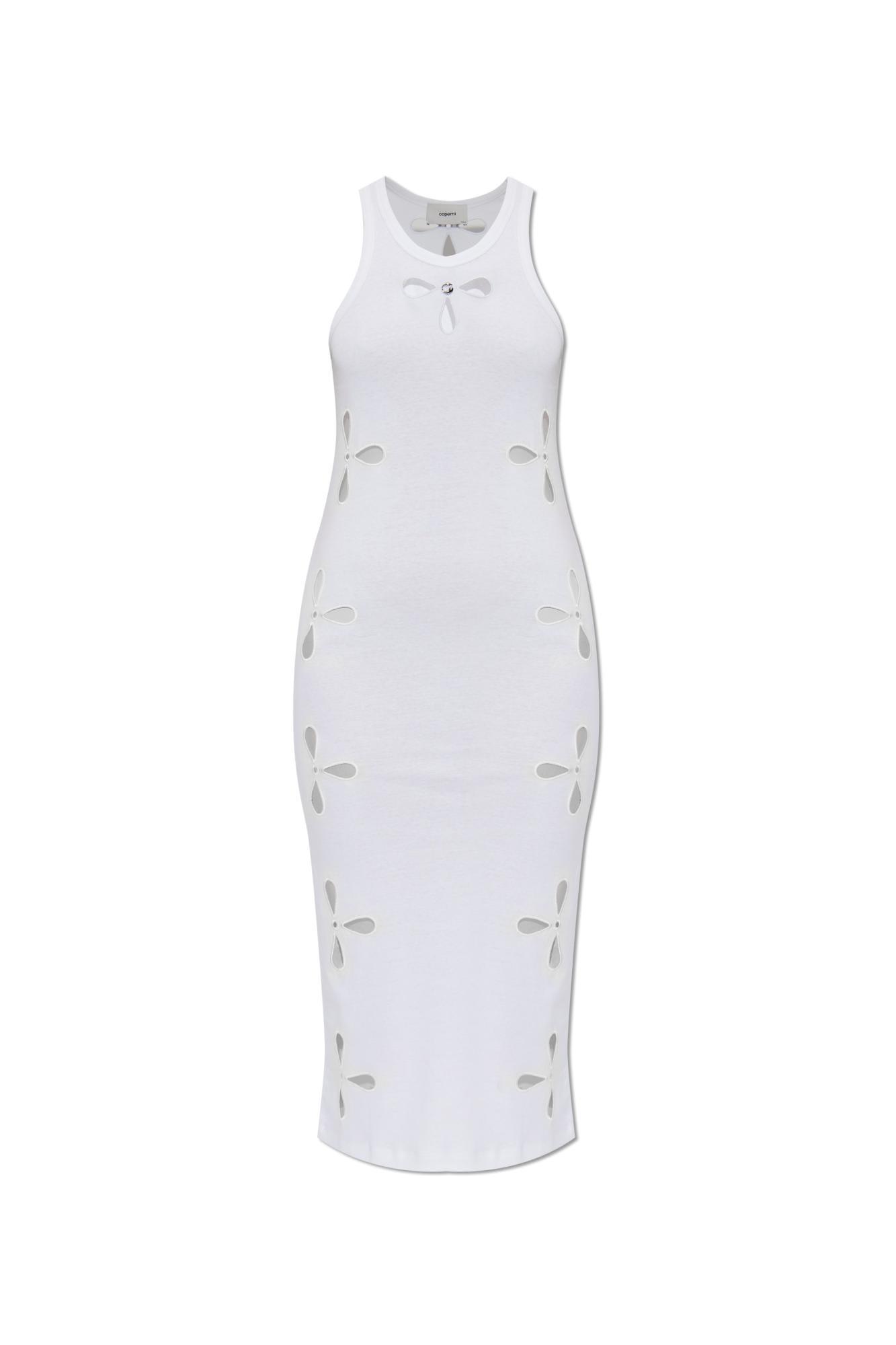 coperni dress with openwork pattern