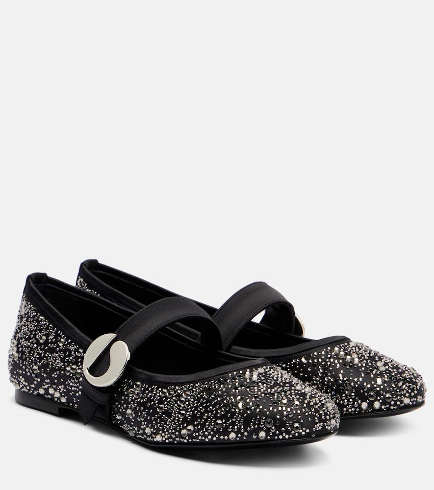 coperni embellished ballet flats