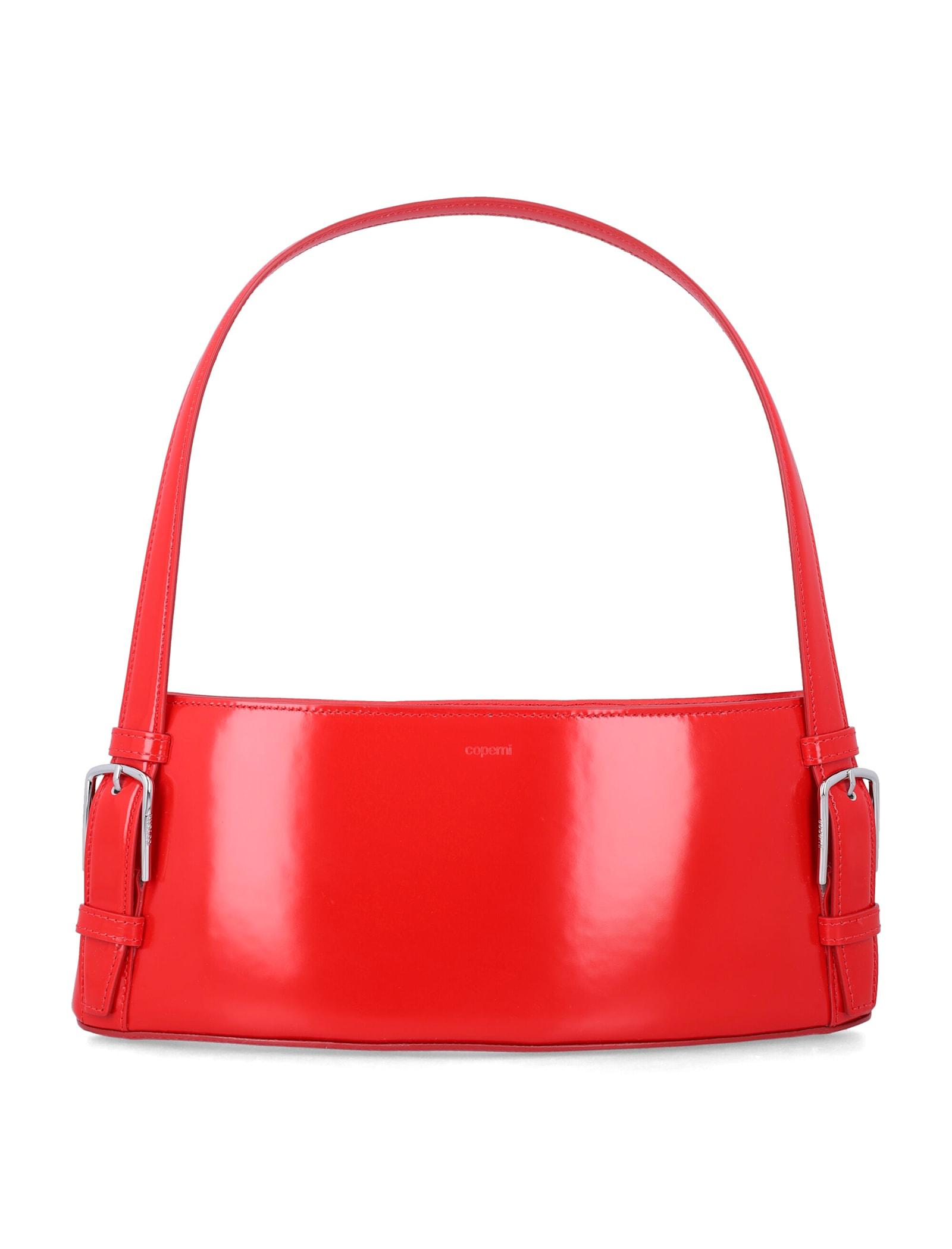 coperni ergonomic leather shoulder bag