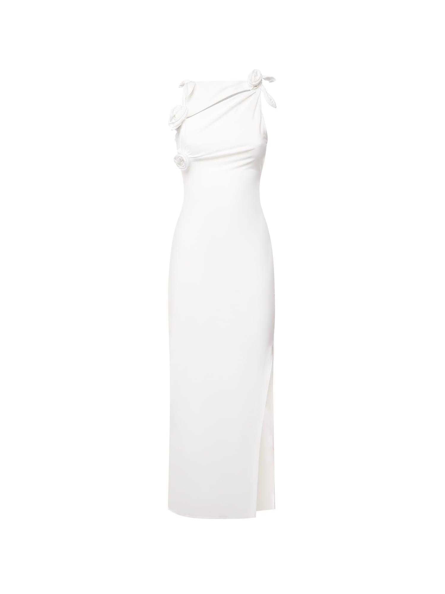 coperni flower gown dress