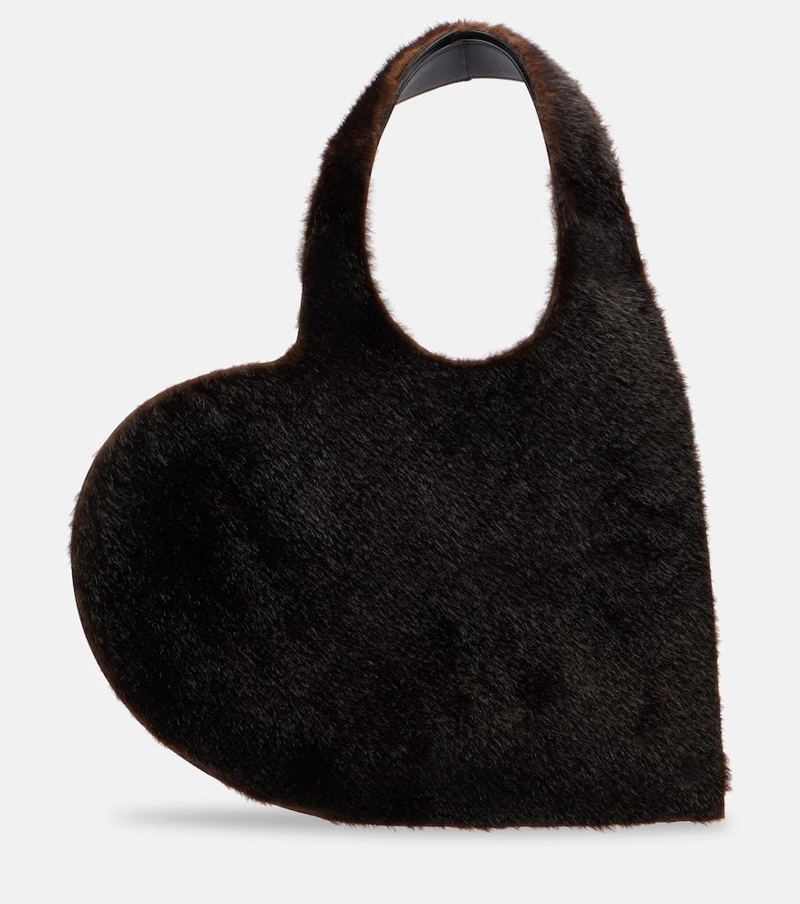 coperni heart large tote bag