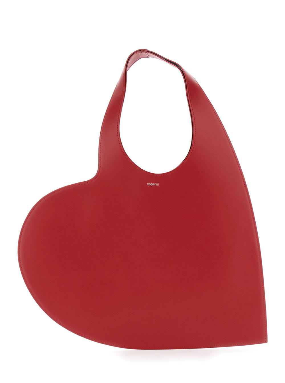 coperni heart shoulder bag