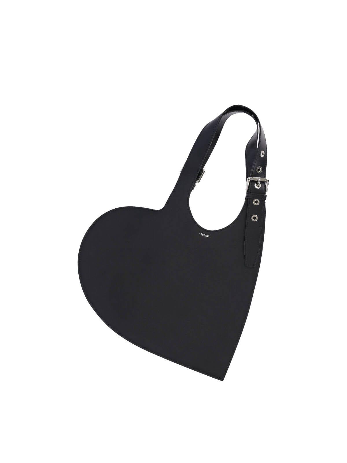 coperni heart tote bag