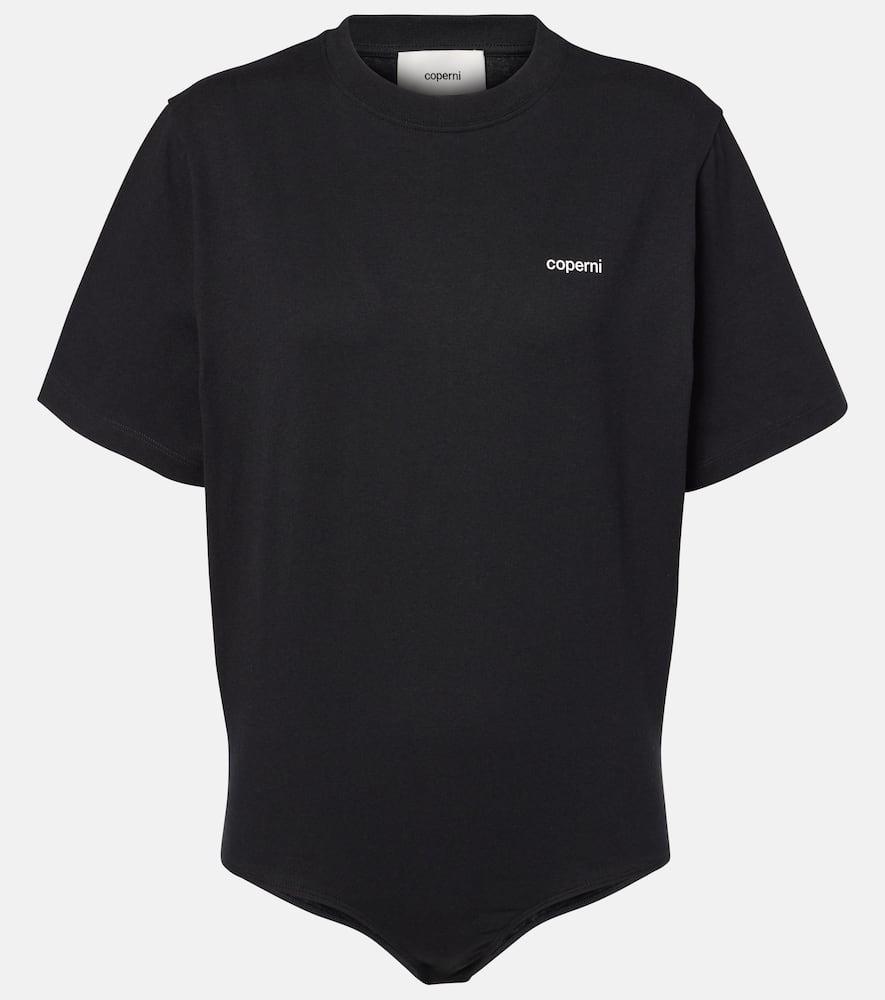 coperni logo cotton bodysuit