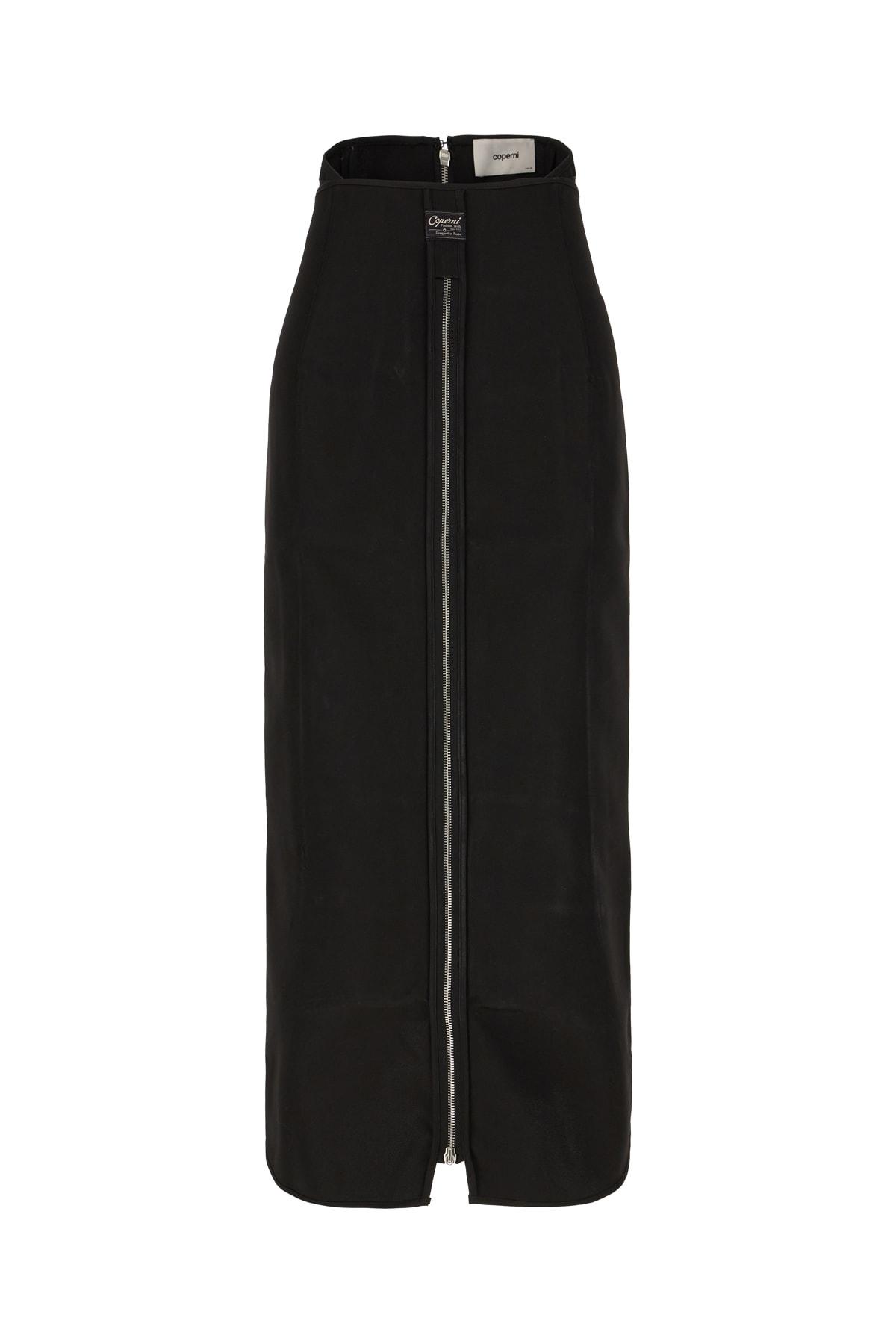 coperni long zip skirt