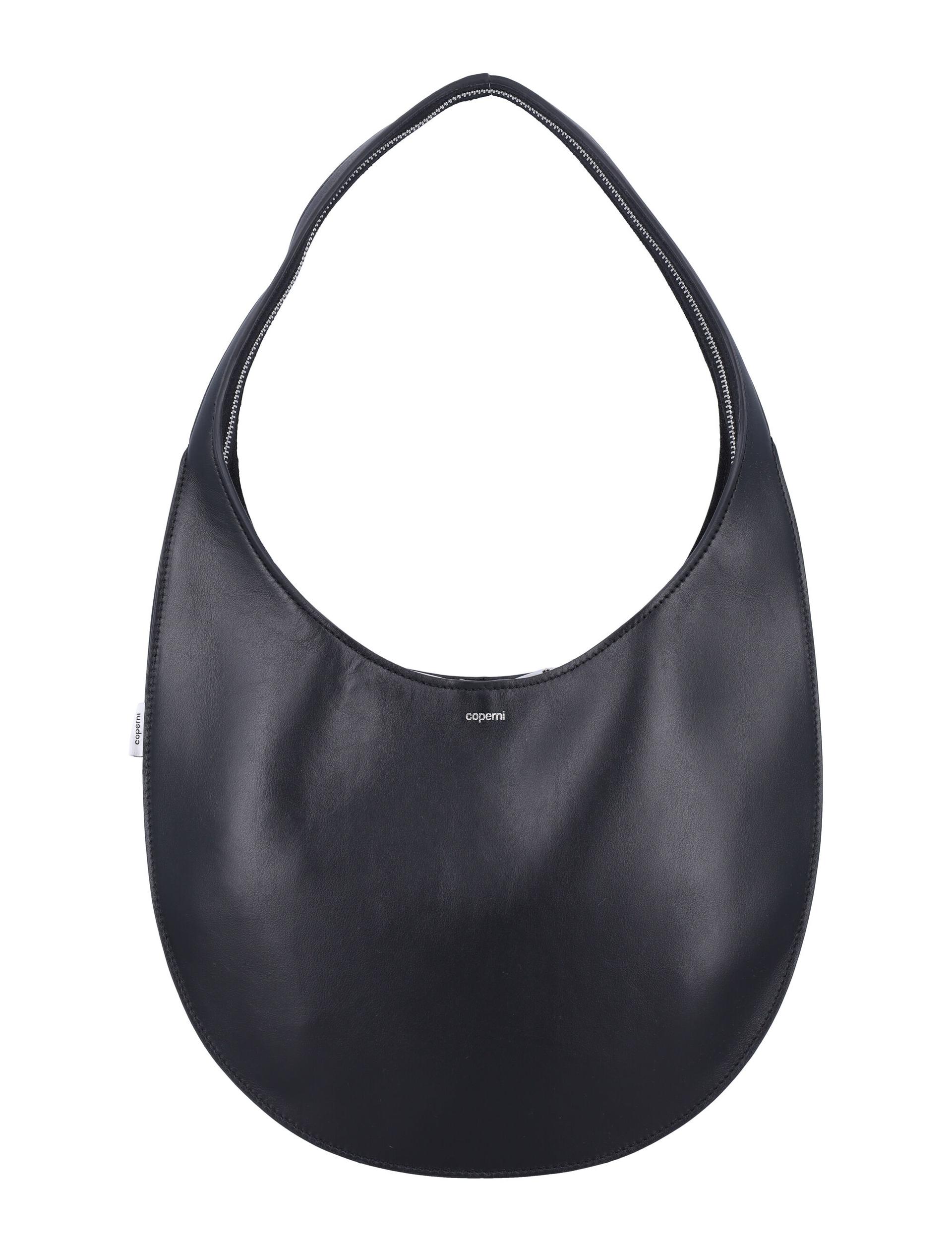 coperni medium soft leather swipe bag black shoulder - women