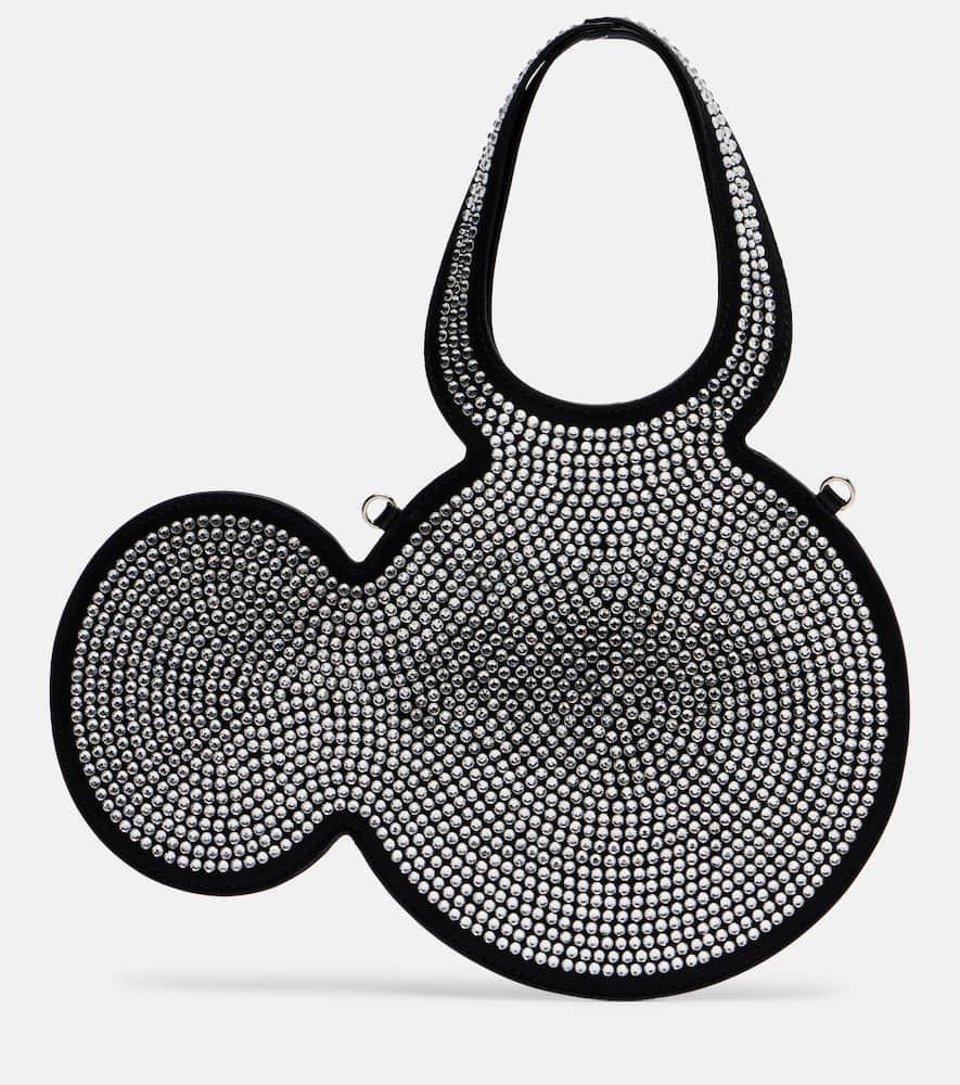 coperni mickey mini embellished tote bag