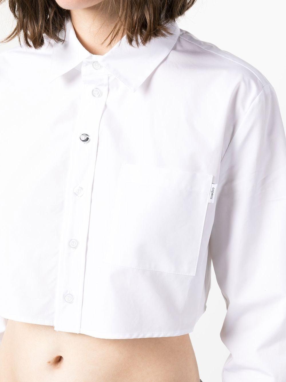 coperni shirts white cotton - women