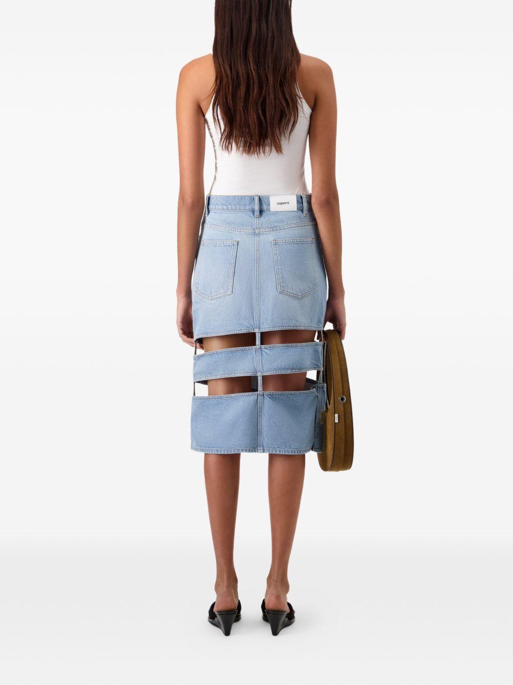 coperni skirts blue - women