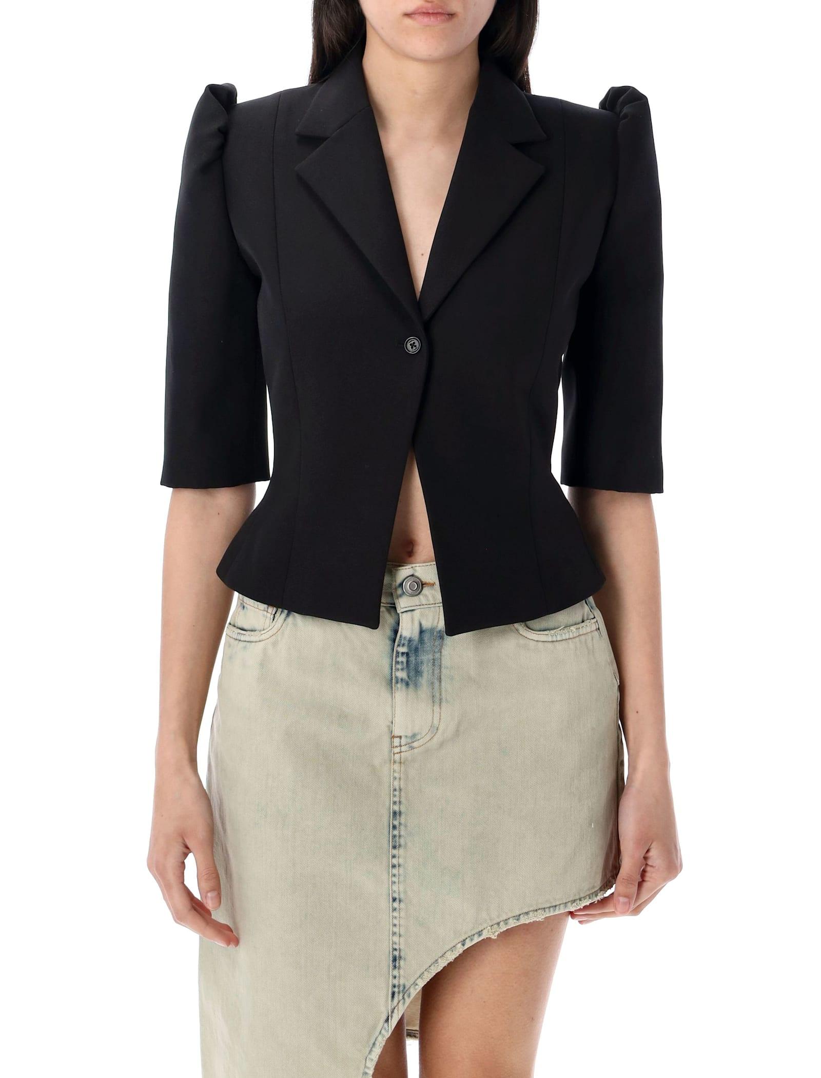 coperni slim-fit cropped tailored jacket