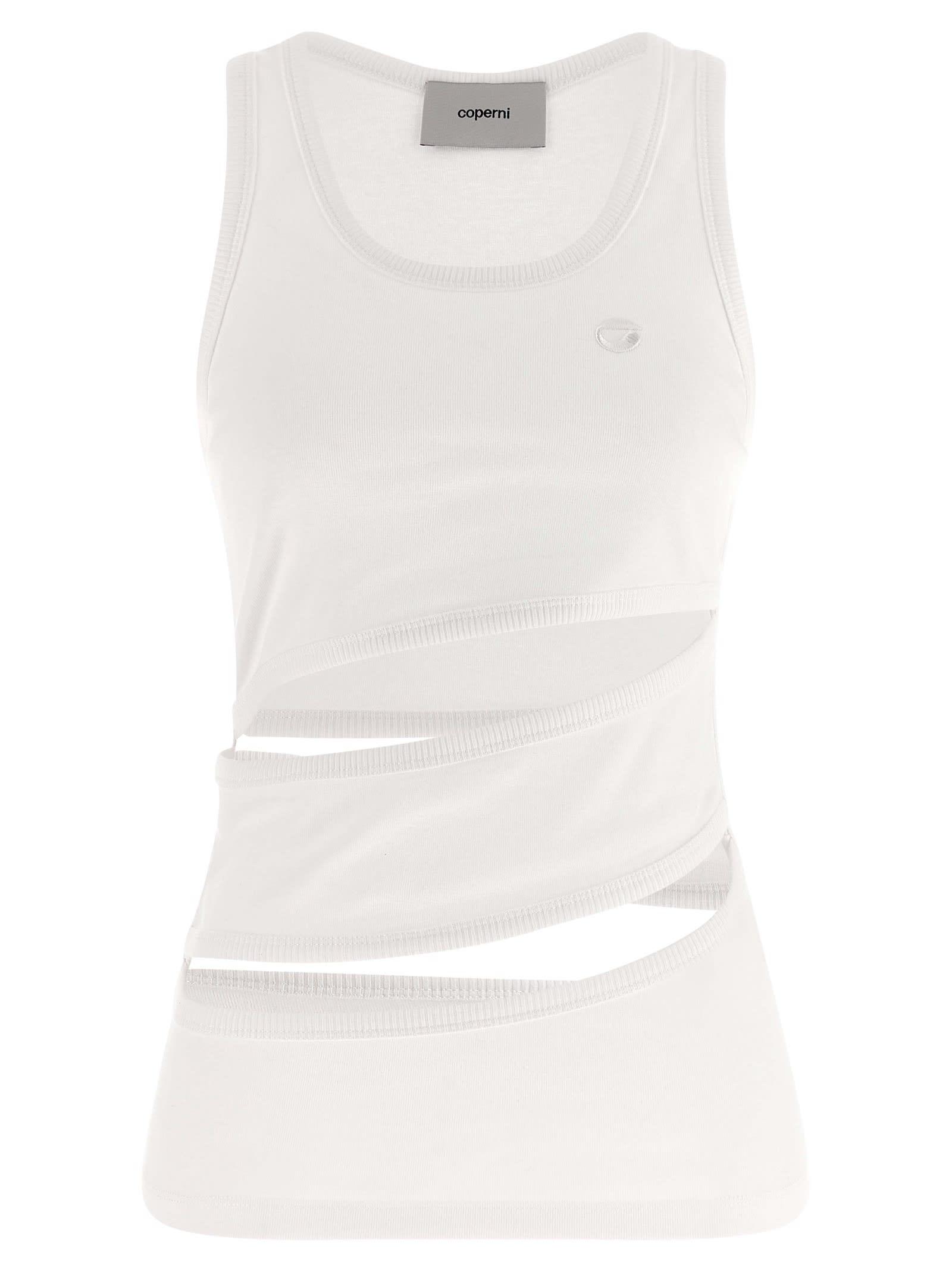 coperni spiral tank top