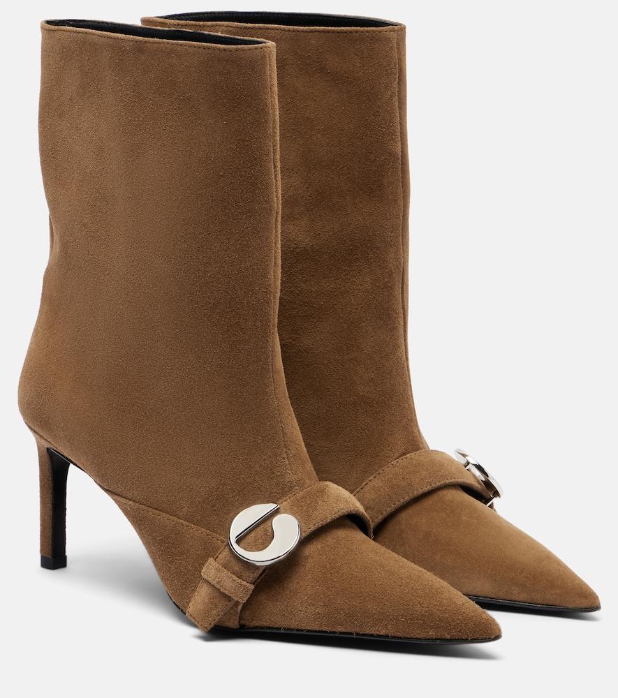 coperni suede ankle boots