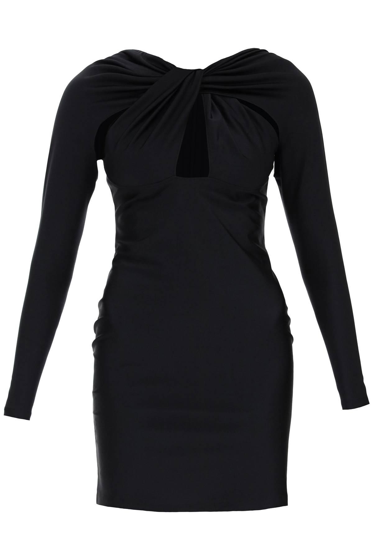 coperni twisted cut-out mini dress