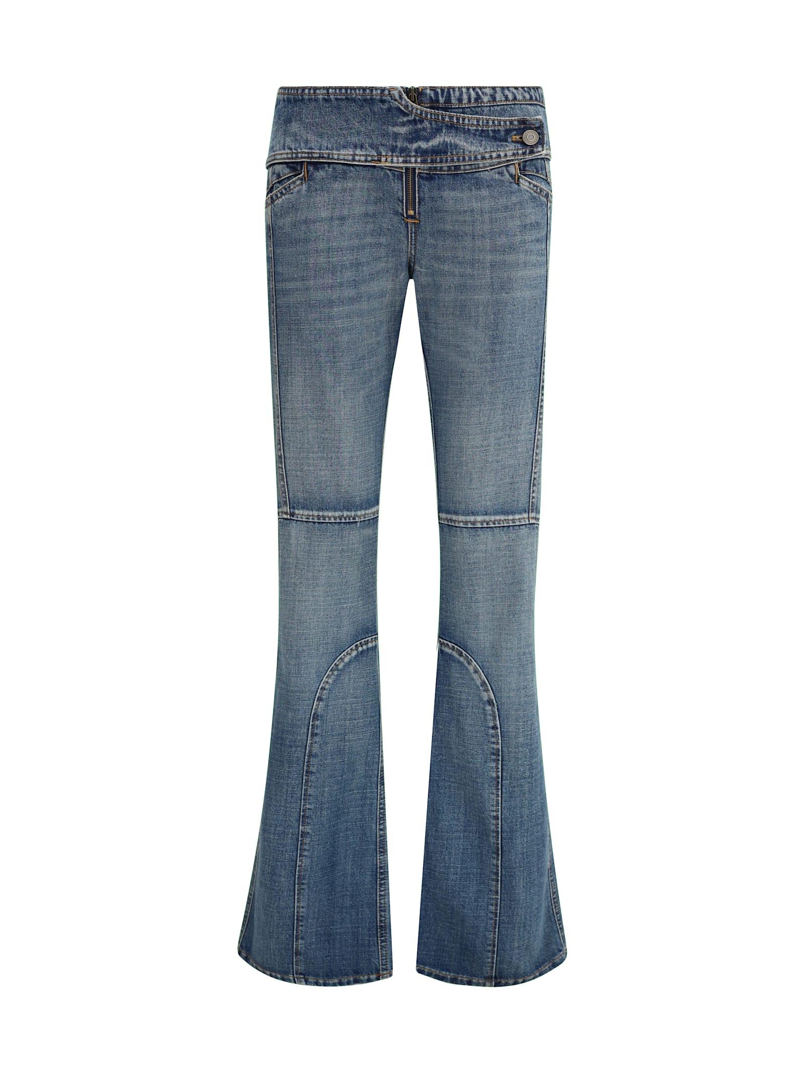 coperni yoke denim jeans