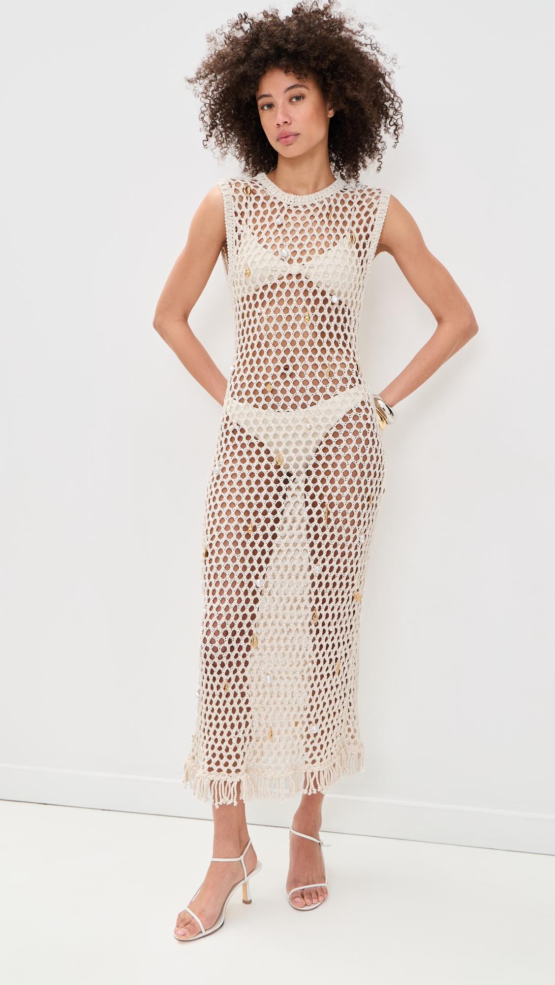 coralia knit charmed midi dress