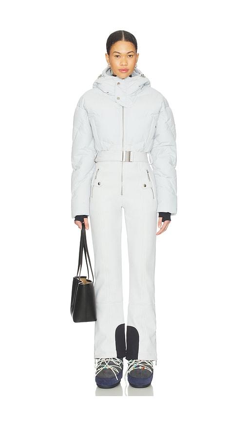 cordova ajax ski suit in light grey.