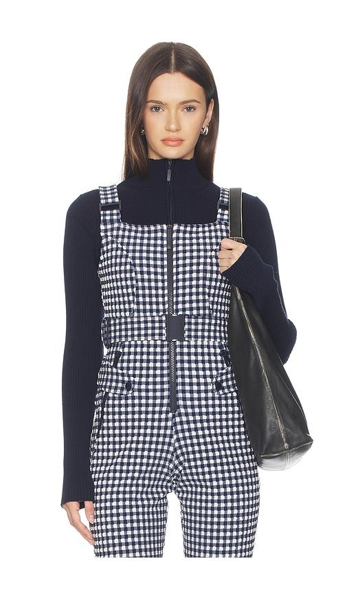 cordova butte bodysuit in navy.