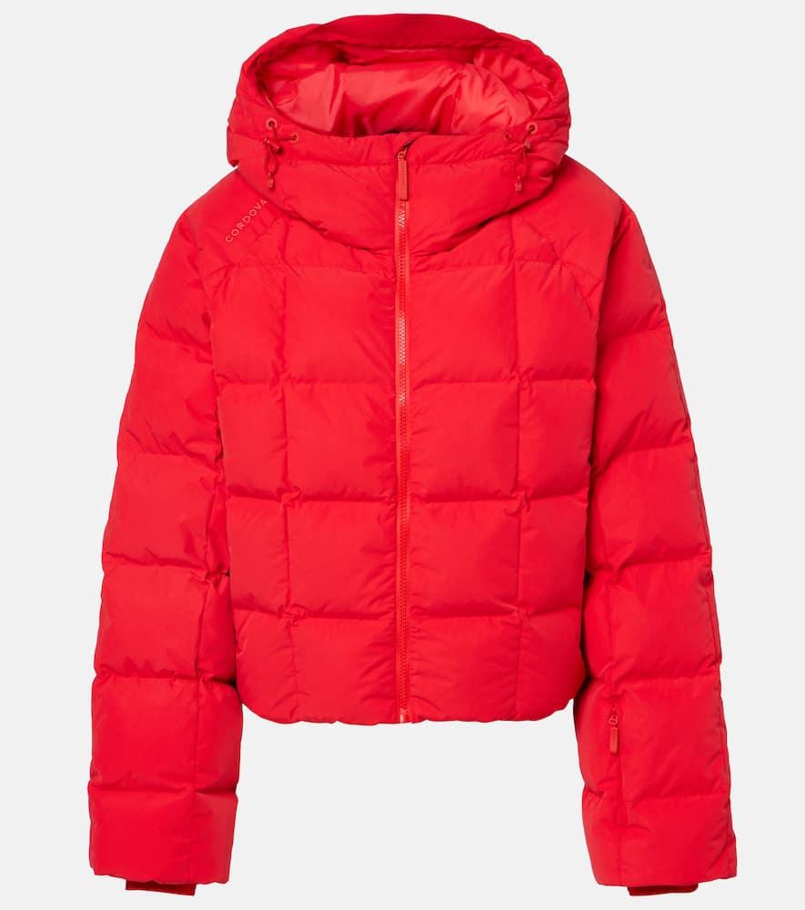 cordova oza quilted down ski jacket