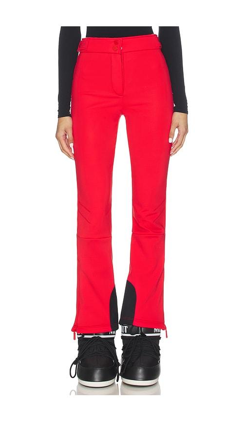 cordova saint moritz ski pant in red.