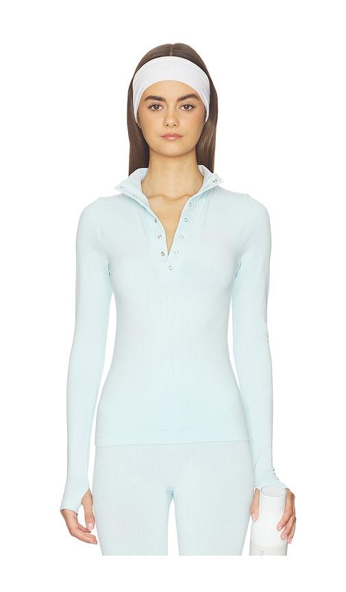 cordova vail baselayer top in baby blue.