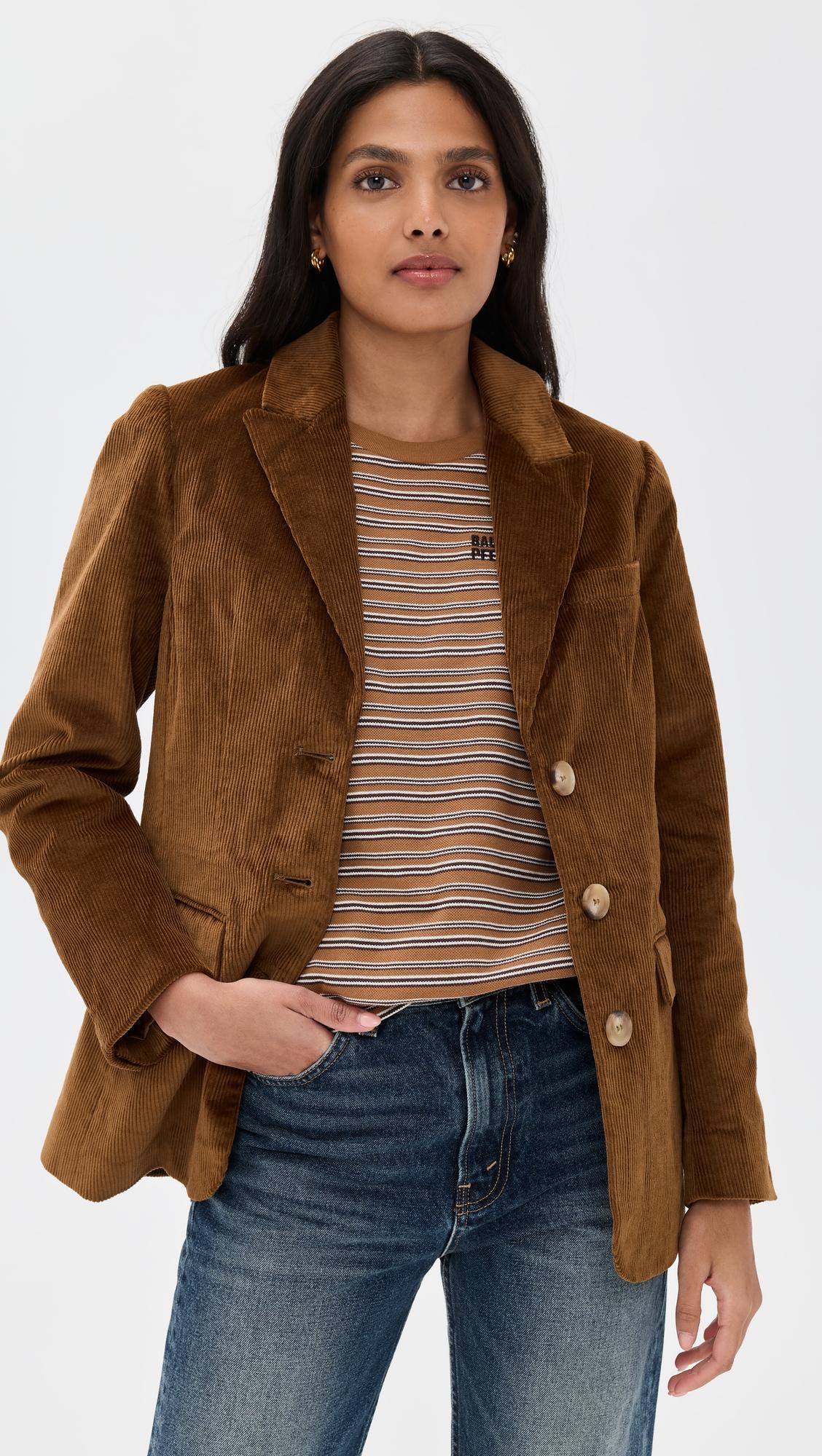 corduroy boyfriend blazer