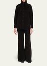 corduroy flare pants