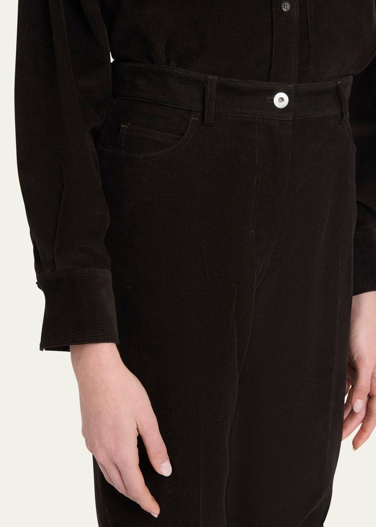 corduroy flare pants