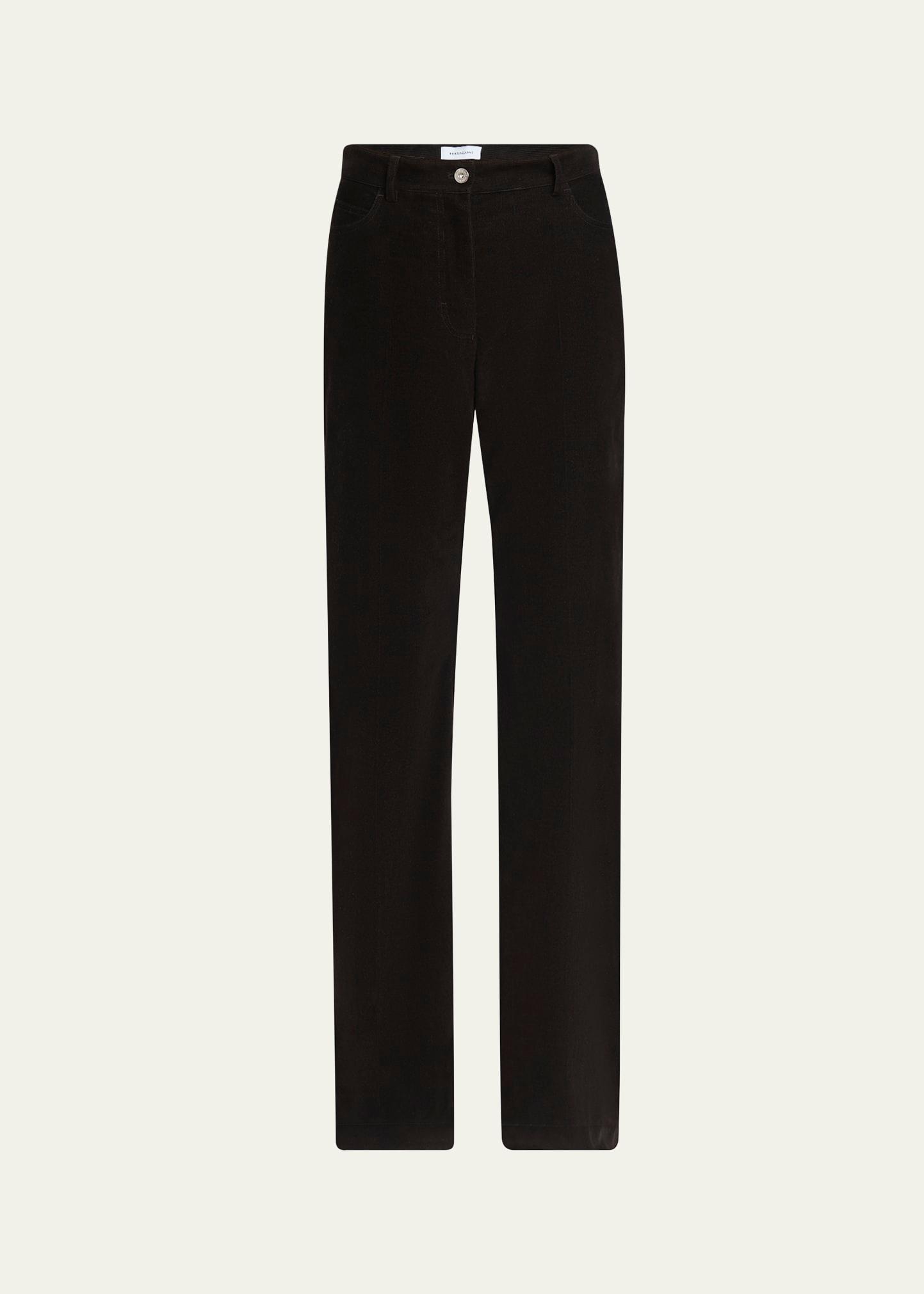 corduroy flare pants