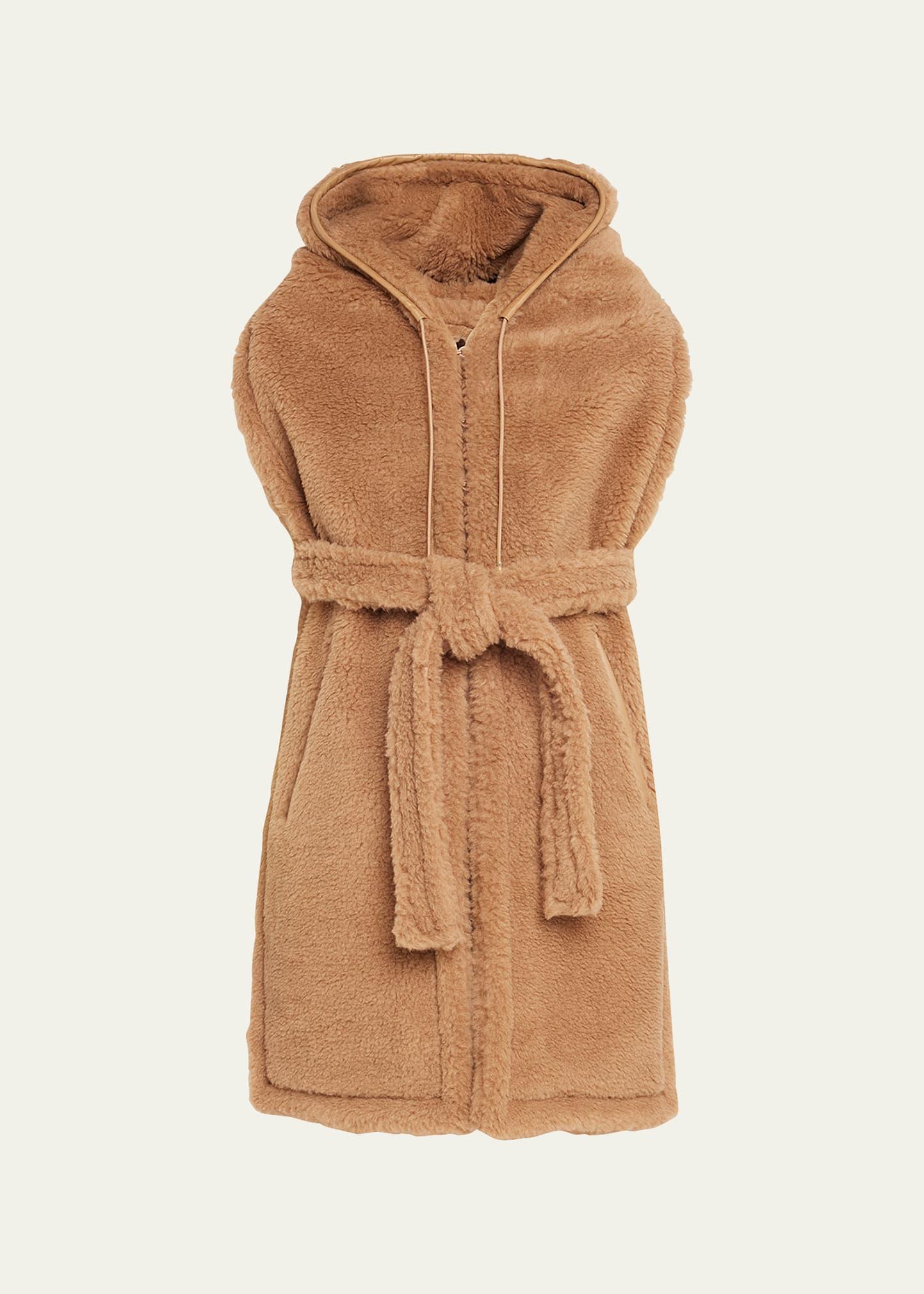 corea teddy wool-blend long stole