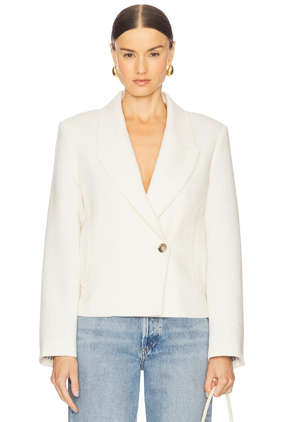 coren cropped blazer