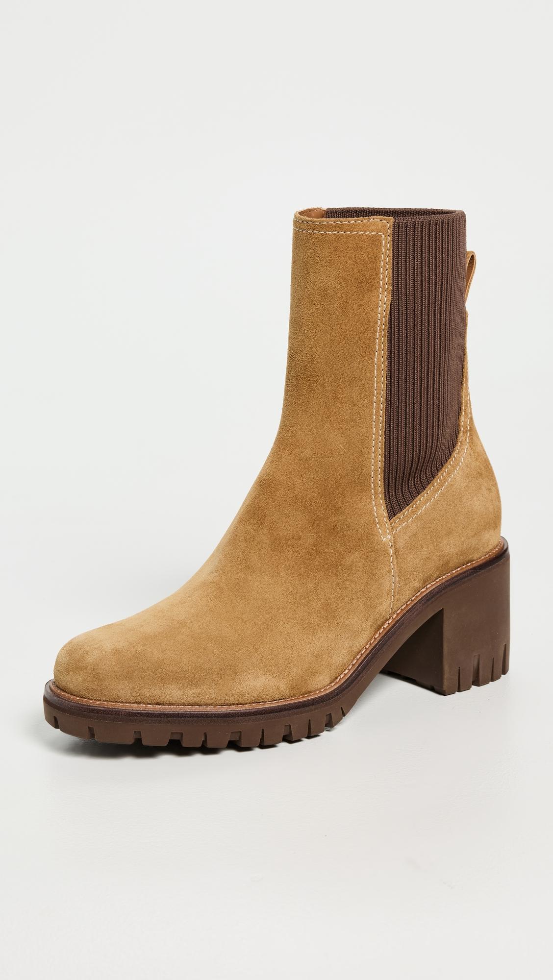corey mid heel chelsea boots