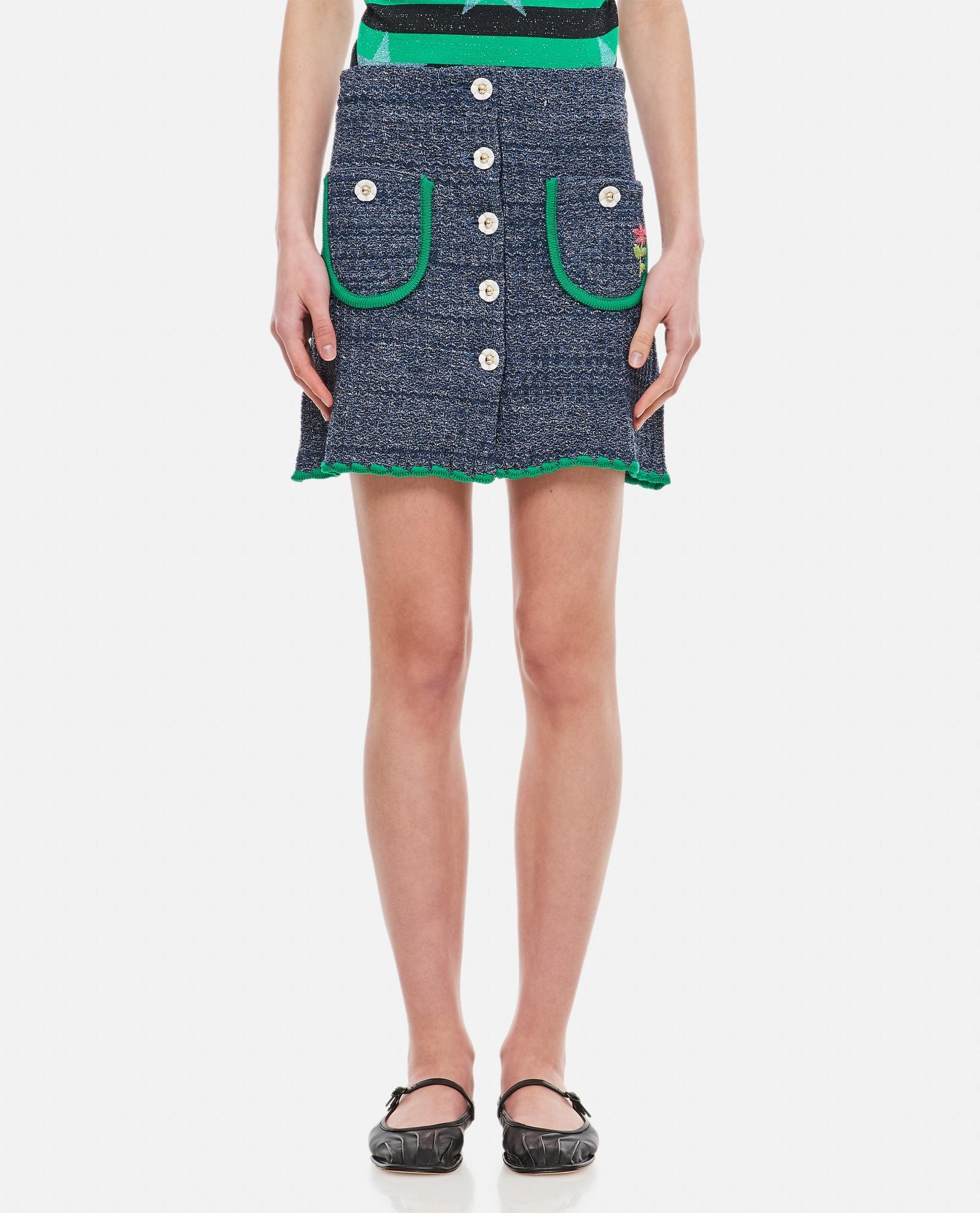 cormio chiara cotton miniskirt